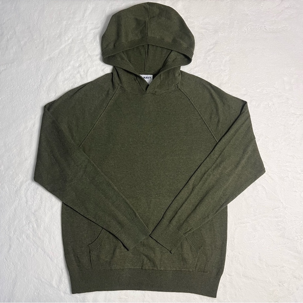 OLD NAVY Men’s Core Hoodie Sweater Size Medium Alpine Tundra